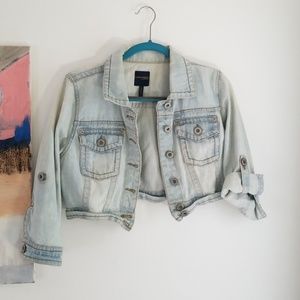 Cropped Denim Jacket